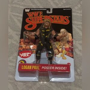 Logan Paul WWE Superstars LJN Action Figure Black Card Chase Variant Brand New